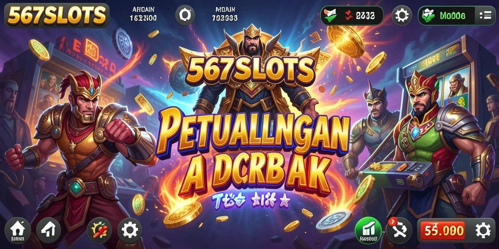 Tampilan gameplay menarik dari 567SLOTS dengan aksi mendebarkan.