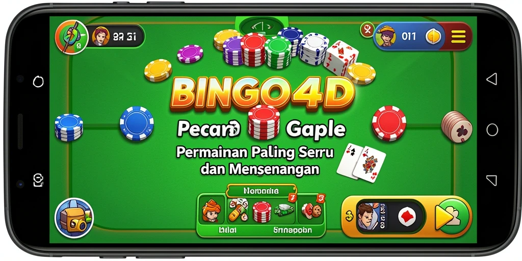 Tampilan gameplay seru BINGO4D dengan pemain online.