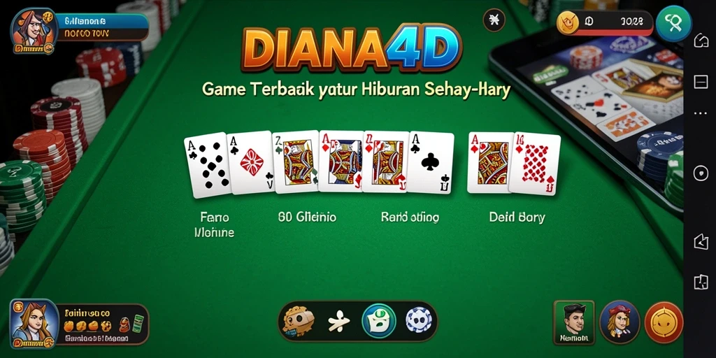 Tampilan gameplay seru DIANA4D yang menantang.