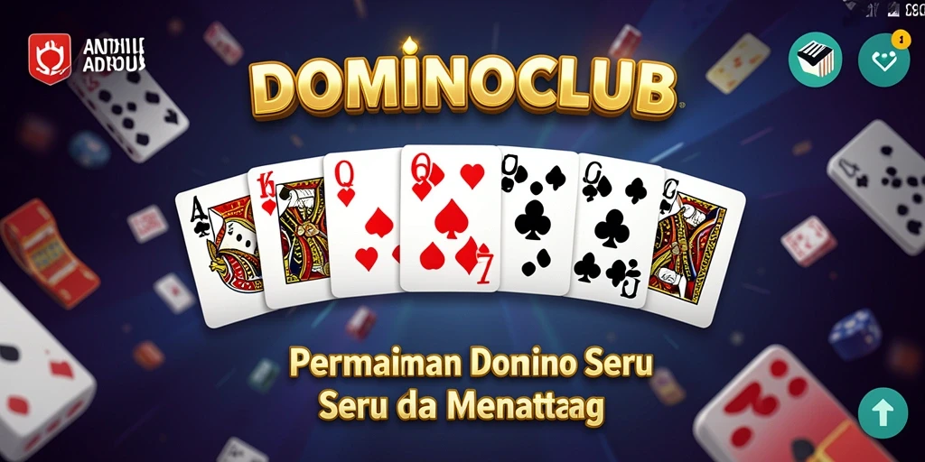 Screenshot gameplay menampilkan serunya permainan Domino.