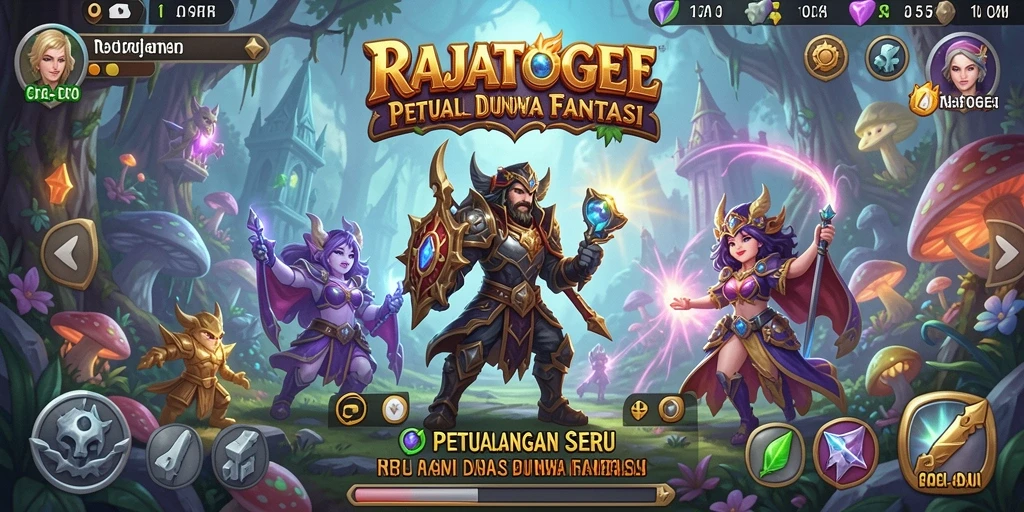 Tampilan gameplay seru dalam RAJATOGEL yang penuh dengan aksi.