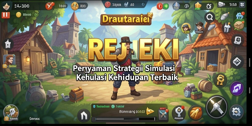 Gameplay REJEKI yang menarik dan interaktif.